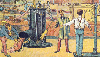 Illustration for article titled What People in 1899 Thought the Year 2000 Would Look Like